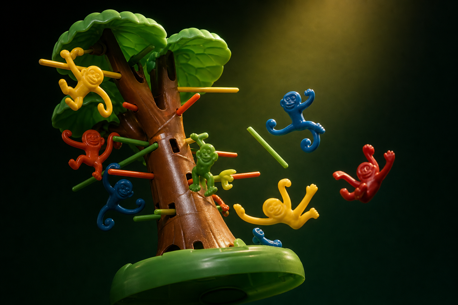 Tour de jeu instable avant la chute